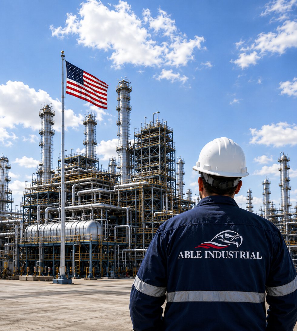 Able Industrial American flag Able Industrial American flag